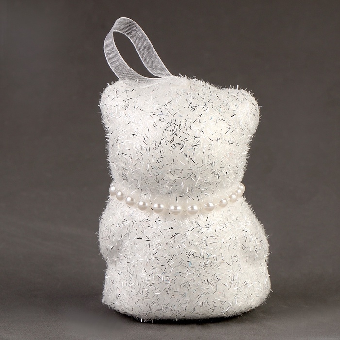 Игрушка из пенопласта «Блестящий мишка», 10 см, набор 3 шт Игрушка из пенопласта «Блестящий мишка», 10 см, набор 3 шт