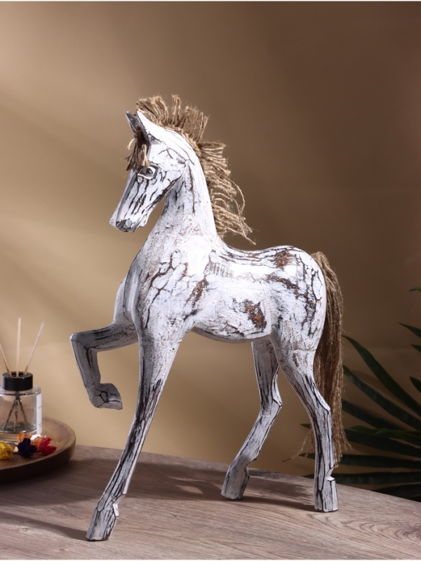 Сувенир интерьерный Сувенир интерьерный "Конь" дерево, 30х10х45 см
