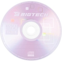 Носители информации Bigtech YDVDRP001 DVD-R 4,7Гб Printable 16x 100/уп cake