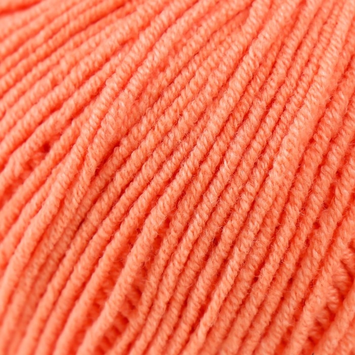 Пряжа для вязания спицами, крючком YarnArt, Jeans, 55% хлопок, 45% акрил, 160 м/50 г, (23 св. оранжевый)