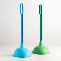 Вантуз с длинной ручкой, d=14.5 см, h=38 см, МИКС