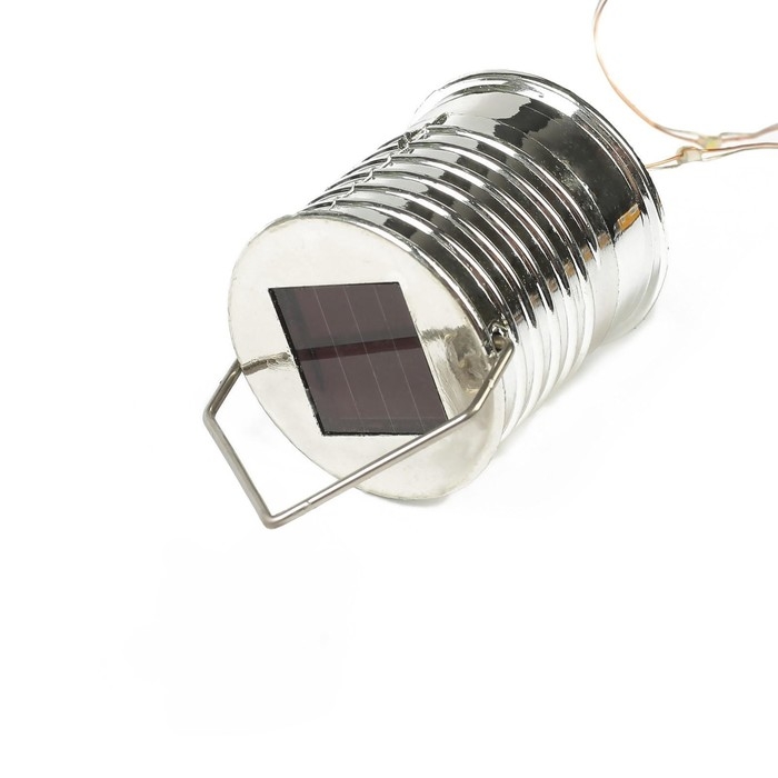 Садовый светильник на солнечной батарее «Лампочка жёлтая», 8 × 14 × 8 см, 5 LED, свечение белое Садовый светильник на солнечной батарее «Лампочка жёлтая», 8 × 14 × 8 см, 5 LED, свечение белое