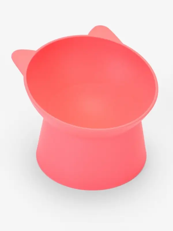 Миска для животных КИСА 0,2л, Soft-touch, розовый Миска для животных КИСА 0,2л, Soft-touch, розовый