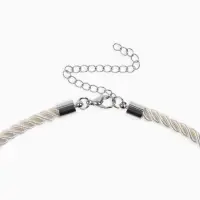 Кулон на шнурке &laquo;Морская звезда&raquo;, L=45 см, бело-серебристый