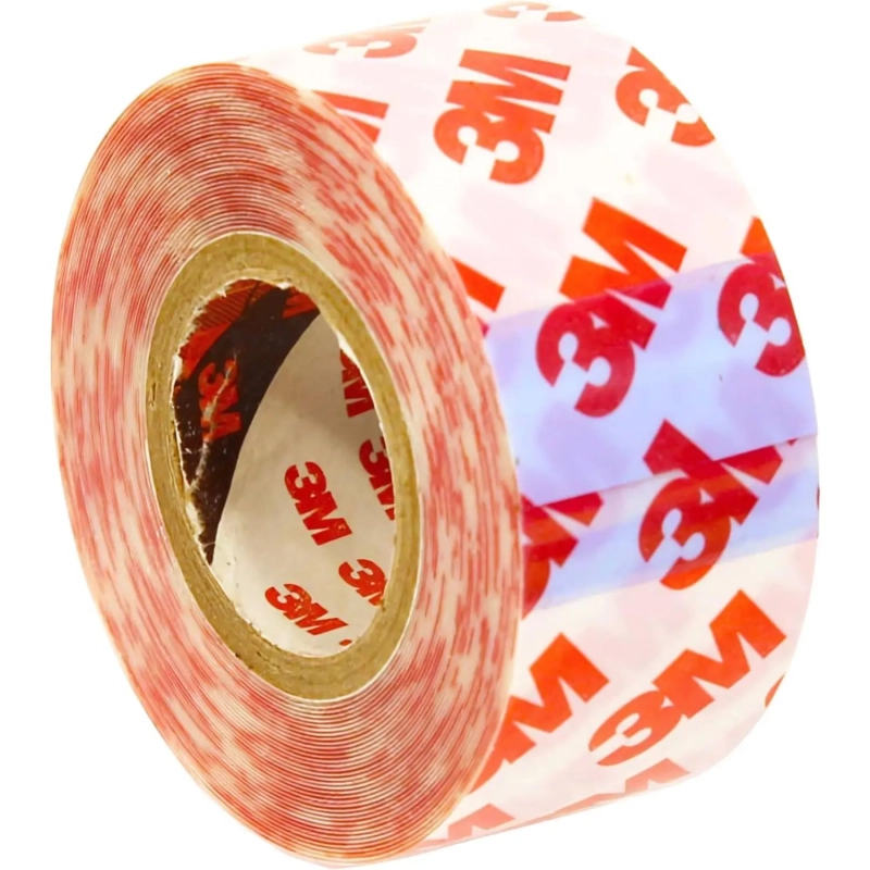 Клейкая лента двусторонняя GPT-020F универсальная, прозрачная 25мм х 5 м