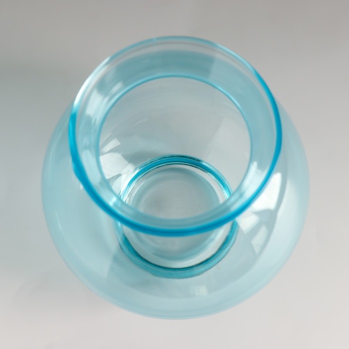 Подсвечник Подсвечник "Ландыш-1" бирюза 14х14 см, 1350 мл МИКС