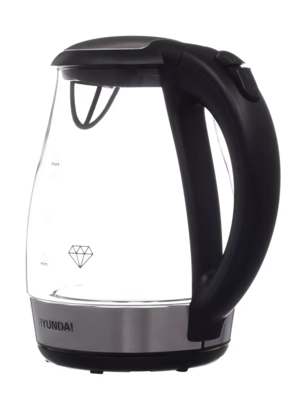 Чайник HYK-G2030 1,7л 2200Вт черный (стекло)