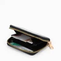 Кошелёк на молнии Выбражулька &laquo;Космос&raquo;, 8.5&times;2.5&times;10.5 см, детский, синий