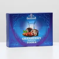 Конфеты глазированные "Марципановые с кусочками клюквы и водкой" 98 г