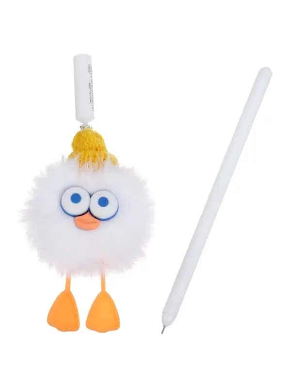 Ручка гелевая-прикол «Утенок» (штрихкод на штуке)