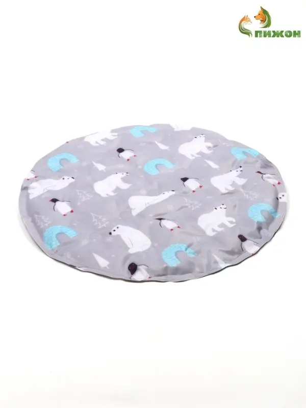 Коврик охлаждающий (гель), 45&times;45 см, серый