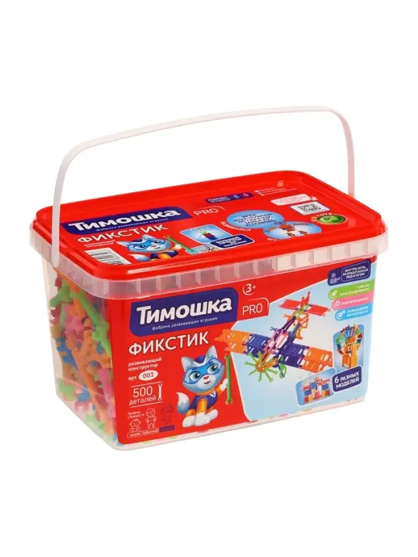 Конструктор &laquo;ФикСтик&raquo;, 500 деталей