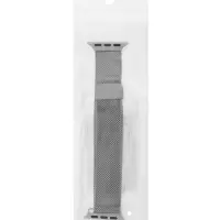 Ремешок для Apple Watch 38 40 41 мм, миланская петля, серебристый