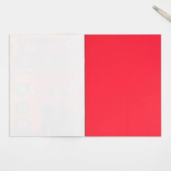 Бумага цветная односторонняя А4 &laquo;Котик&raquo; 16 листов 16 цветов газетная, плотность 45 г/м&sup2;, плотность 80 г/м&sup2;