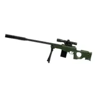 Снайперская винтовка AWM, стреляет гелевыми пулями