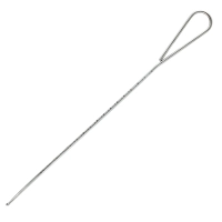 Зонд маточный с делениями, изогнутый, 290 мм, J-20-283