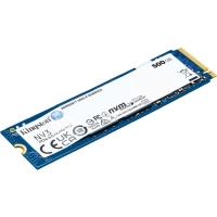 SSD накопитель  Kingston 500GB, M.2 2280, PCIe4.0x4, 3D TLC (SNV3S/500G)