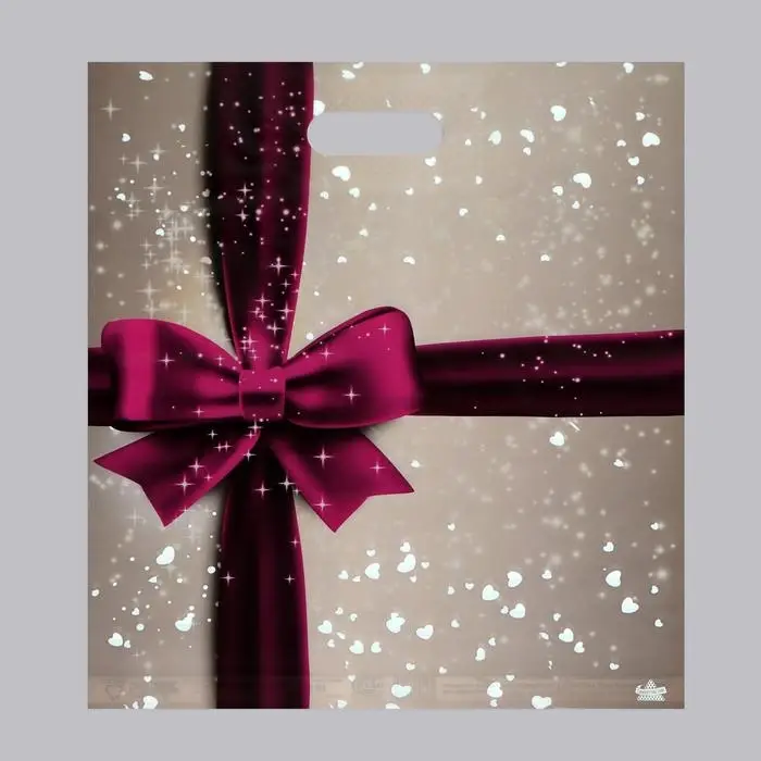 Пакет «Подарочный перламутр», полиэтиленовый с вырубной ручкой, 60 мкм, 38×45 см Пакет «Подарочный перламутр», полиэтиленовый с вырубной ручкой, 60 мкм, 38×45 см