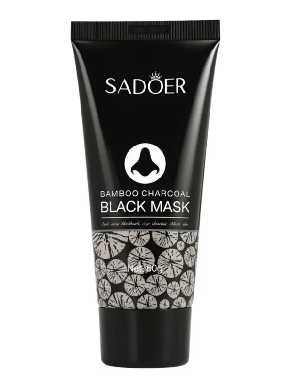 Маска для носа с бамбуковым углем против черных точек, 60 г