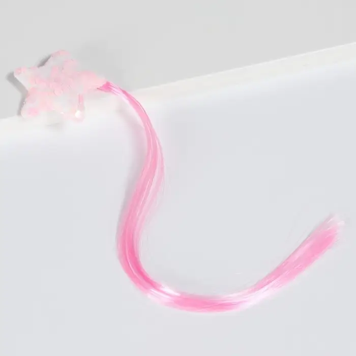 Прядь для волос на заколке &laquo;Звездочка&raquo; 20 см, My Little Pony