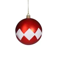 Ёлочные игрушки &laquo;Льдинки&raquo;, новогодние, набор 19 шт., красно-золотой