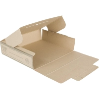 Короб архивный &nbsp;Attache 75мм переплетный картон сер.полоски