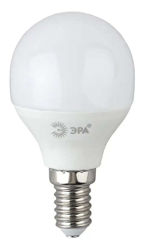 Лампа светодиодная LED 10 Вт 800Лм 2700К шар теплый E14 220-240В LED P45-10W-827-E14 Red Line