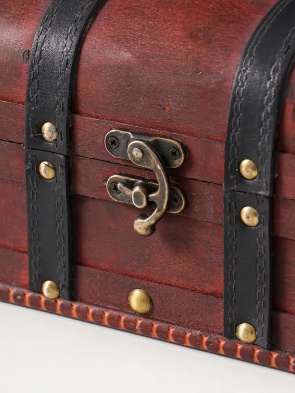 Шкатулка для украшений &laquo;Сундук. Джино&raquo;, дерево, 26&times;15&times;14 см