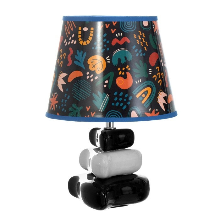 Настольная лампа  Настольная лампа "Абстракция 2" Е14 15Вт 20х20х28 см RISALUX