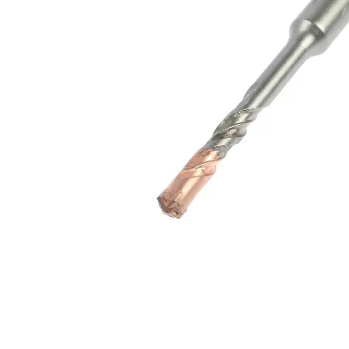 Бур по бетону ТУНДРА, крестовый наконечник, двойная спираль, SDS-plus, 6&times;110 мм