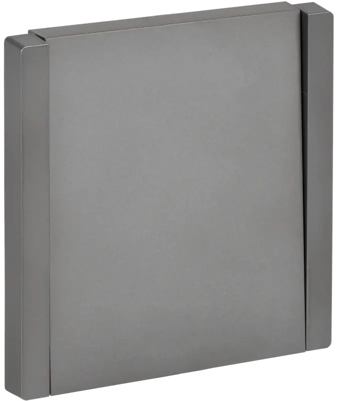 FORTE&PIANO Выключатель 1-клавишный 10А FP501 сталь IEK