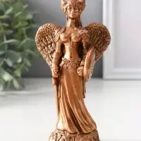 Фигура Бог сканди «Валькирия», 14×7.5×6 см, бронза