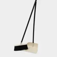 Щётка для пола c совком Malta, бежевый