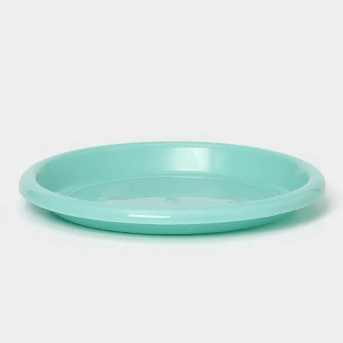 Горшок для цветов с поддоном Доляна &laquo;Эрика&raquo;, 0,7 л, цвет бирюзовый