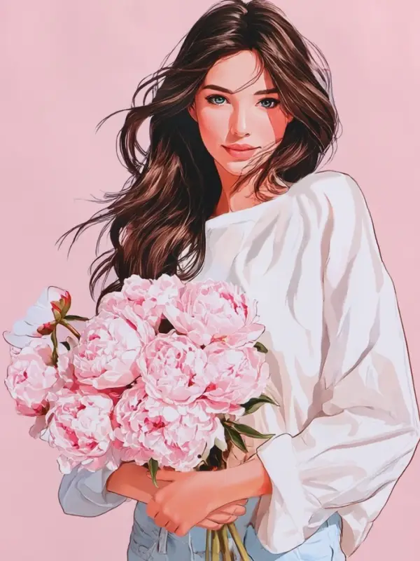 Пакет подарочный "Букет радости", ламинированный, 33 х 42,5 х 10 см