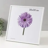 Фоторамка пластик Lida 30х30 см белый (пластиковый экран) Фоторамка пластик Lida 30х30 см белый (пластиковый экран)