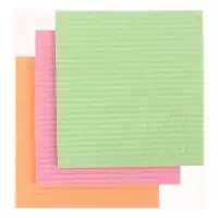 Набор салфеток для уборки тм VETTA, 3 шт., 15х15 см., целлюлоза, 3 цвета