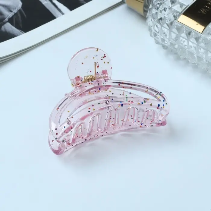 Краб для волос «Айлин», дуга, 7 см, МИКС Краб для волос «Айлин», дуга, 7 см, МИКС