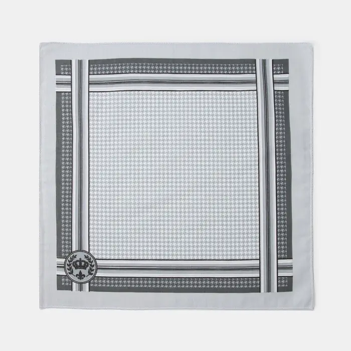 Платки носовые мужские &laquo;Этель&raquo;, 30&times;30 см, набор 12 шт., хлопок 100%, рисунок МИКС, чёрные