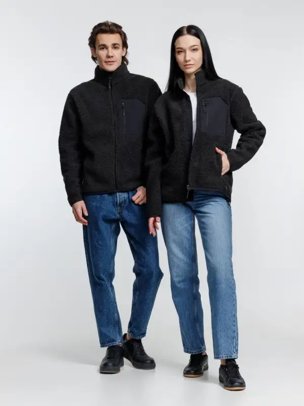 Куртка унисекс Fury, темно-серая (графит), размер XS