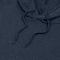 Толстовка с капюшоном унисекс Hoodie, синий меланж, размер XS