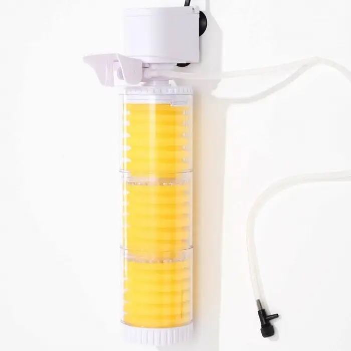 Фильтр внутренний JINGYE JY-8400F, трехсекционный, 1000 л/ч, 25 Вт