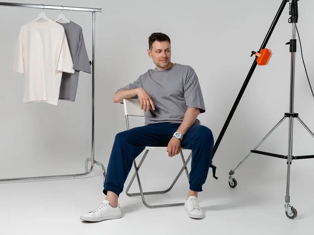 Футболка оверсайз унисекс Kosmos 2.0, кремовая, размер XS/S