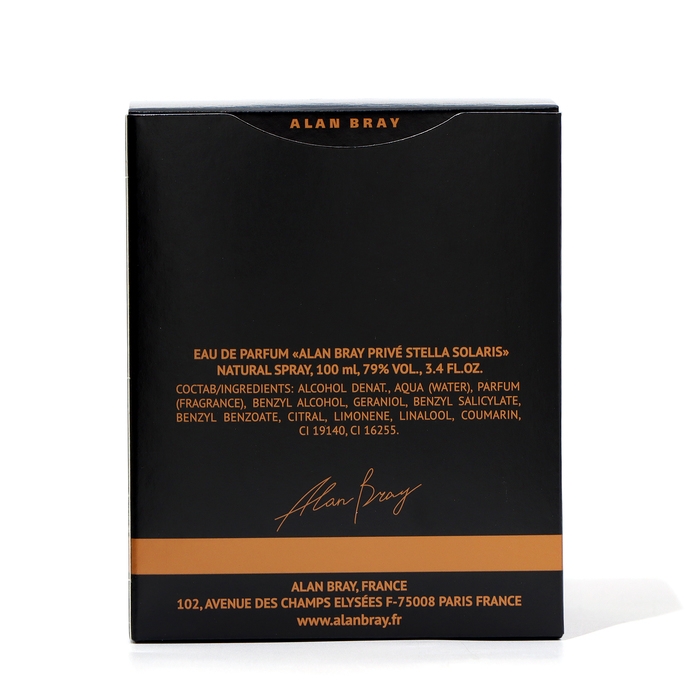 Парфюмерная вода женская Alan Bray Priv&eacute; Stella Solaris, 100 мл