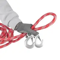 Трос буксировочный веревочный с крюками 12т 4,5м AVS BT-12 в сумке