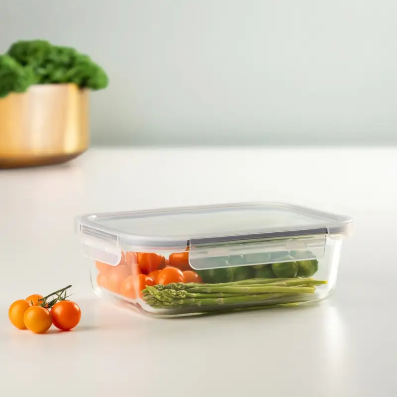 VETTA Контейнер для продуктов на защелках 1500мл, жаропроч.стекло