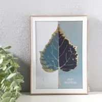 Фоторамка пластик 13х18 см "Современная классика" беж и белый 19х13,8х1,5 см