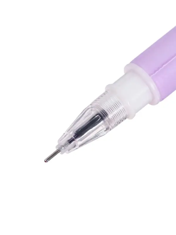 Ручка гелевая-прикол, синий стержень, Котик МИКС