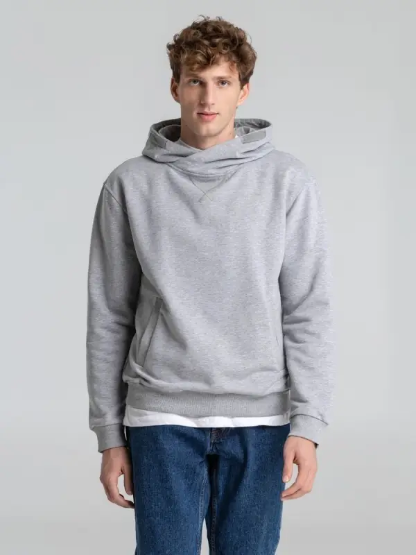 Толстовка Kulonga Terry, серый меланж, размер XS Толстовка Kulonga Terry, серый меланж, размер XS