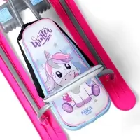 Снегокат &laquo;Тимка спорт 4-1&raquo; Единорог, со спинкой, голубой, розовый, ТС4-1 М/ЕР Nika Kids